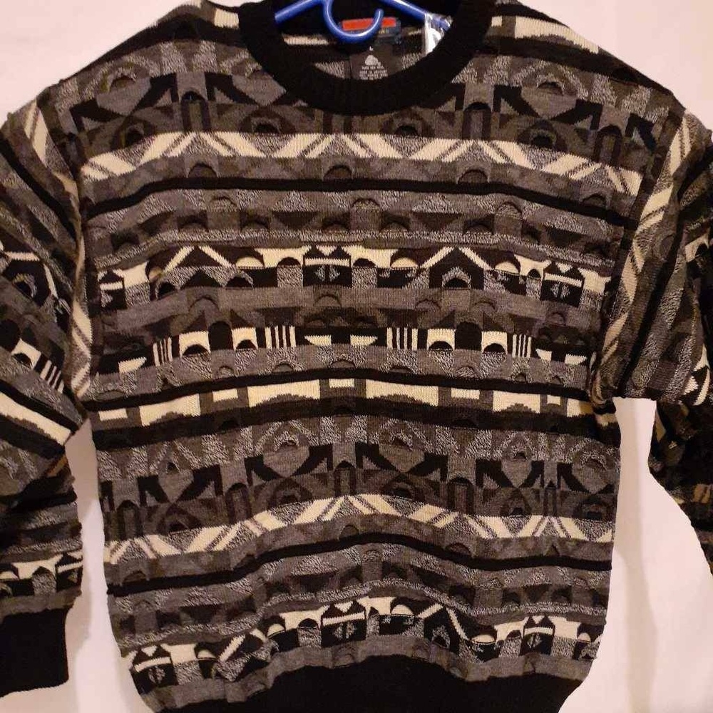 Robert Banks Men's Coogi inspired Biggie Sweater L